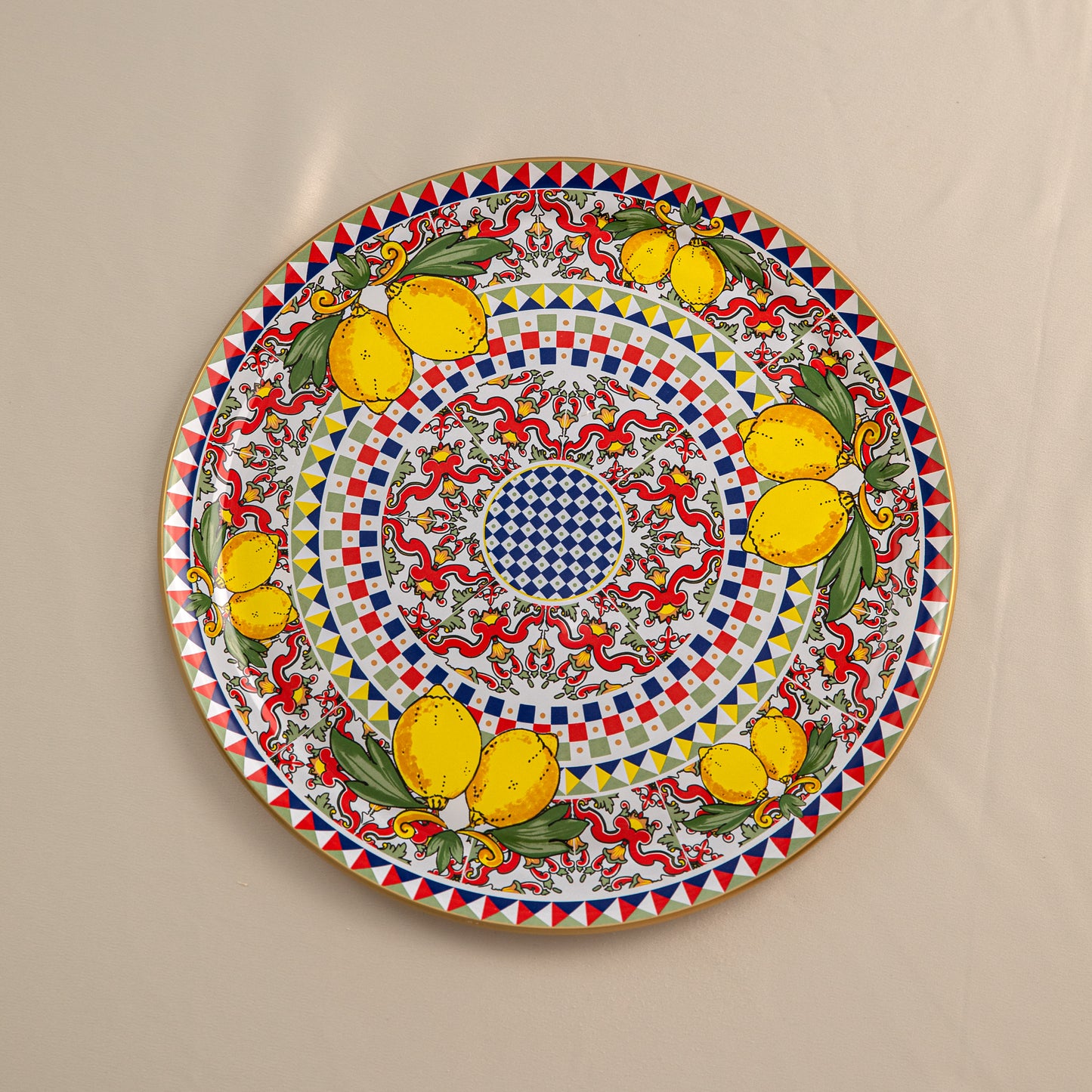 Citrus Grove Charger Plate