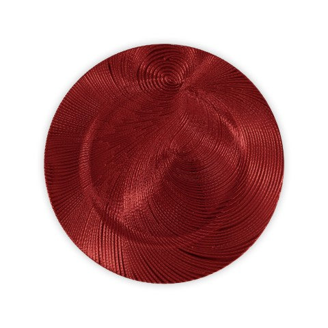 Crimson Swirl Plate