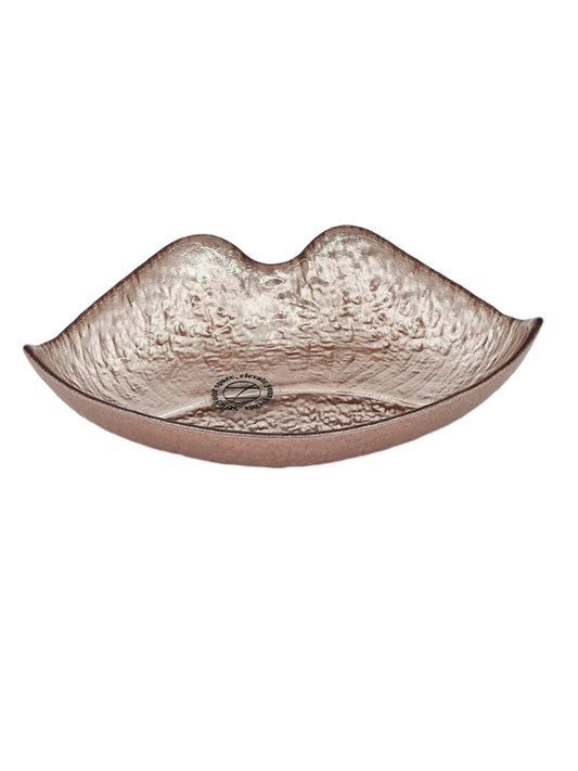 Rose Gold Lips Trinket/Snack Dish