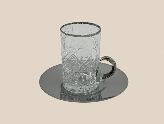 Crystal Elegance: Tea Set