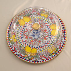 Citrus Grove Cake Plate