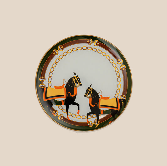 Equestrian Elegance Accent Plate