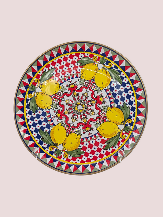 Amalfi Breeze Dessert Plate