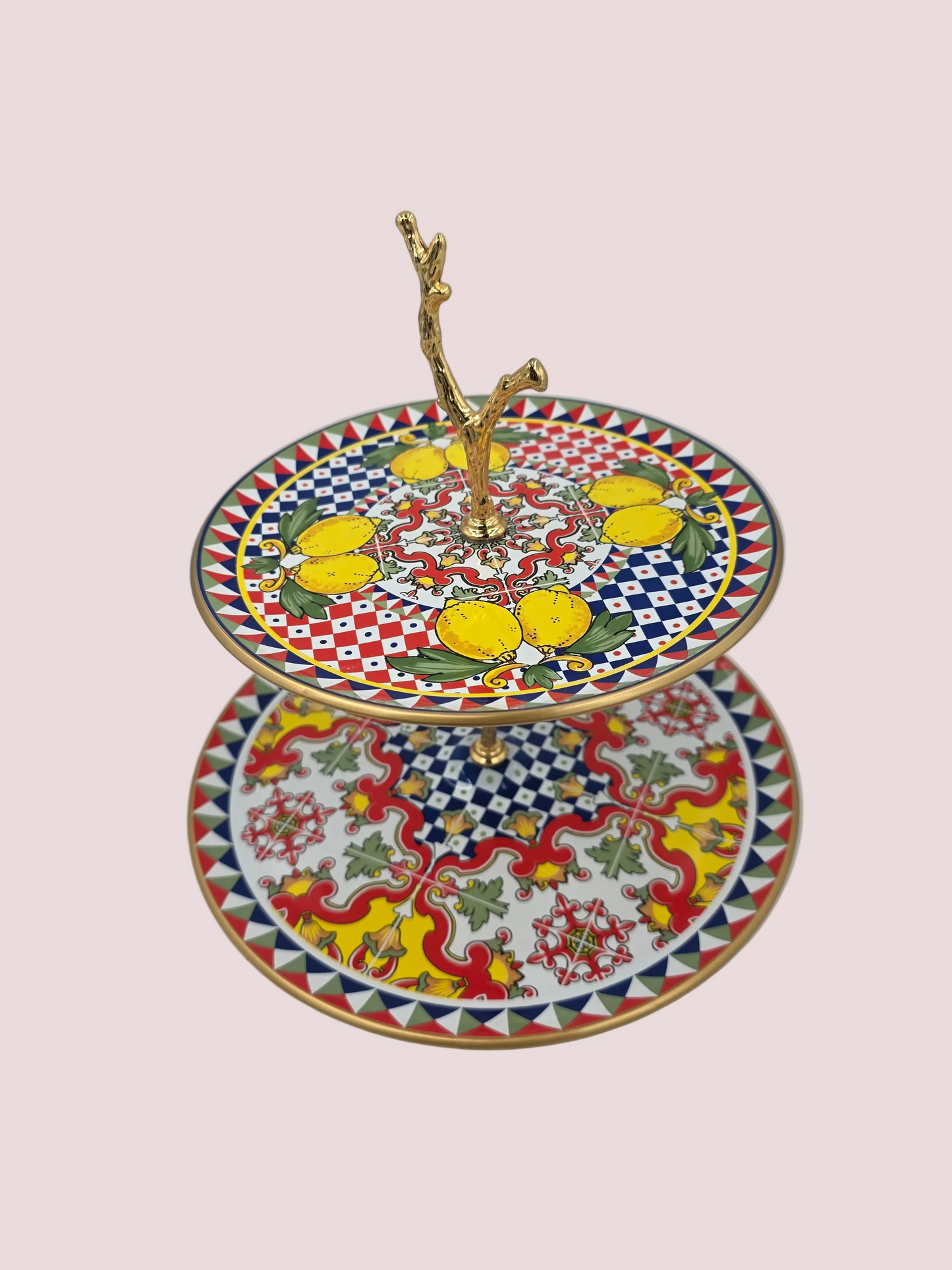 Amalfi Breeze Cake Stand
