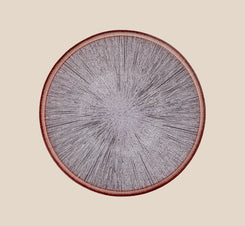 Silver/Grey Starburst Glass
