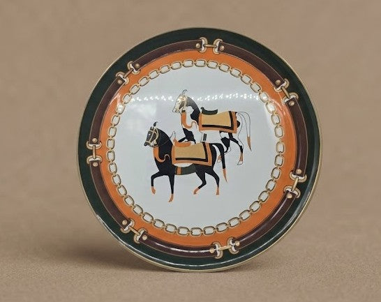 Equestrian Elegance Chop Plate