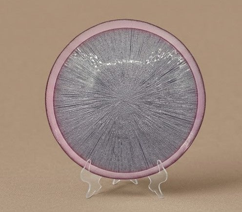 Silver/Grey Starburst Glass