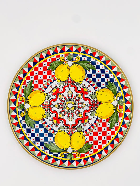 Citrus Grove Dessert Plate