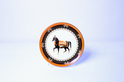 Equestrian Elegance Dessert Plate