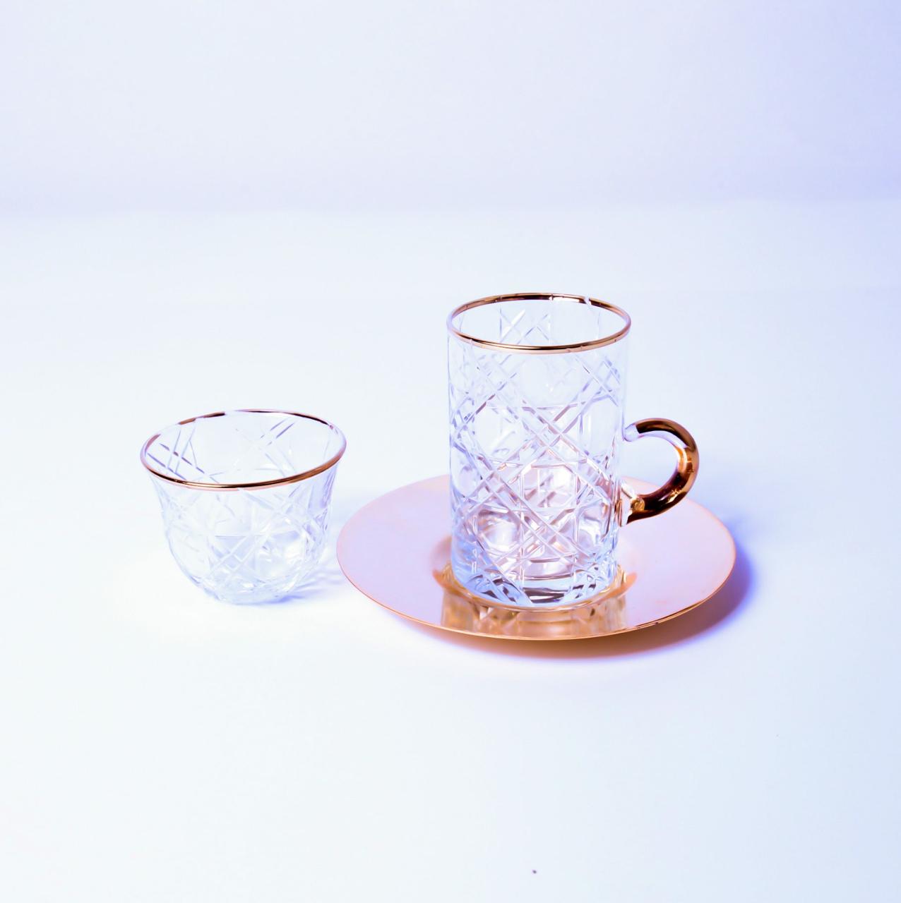 Crystal Elegance: Tea Set