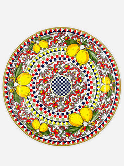 Citrus Grove Charger Plate