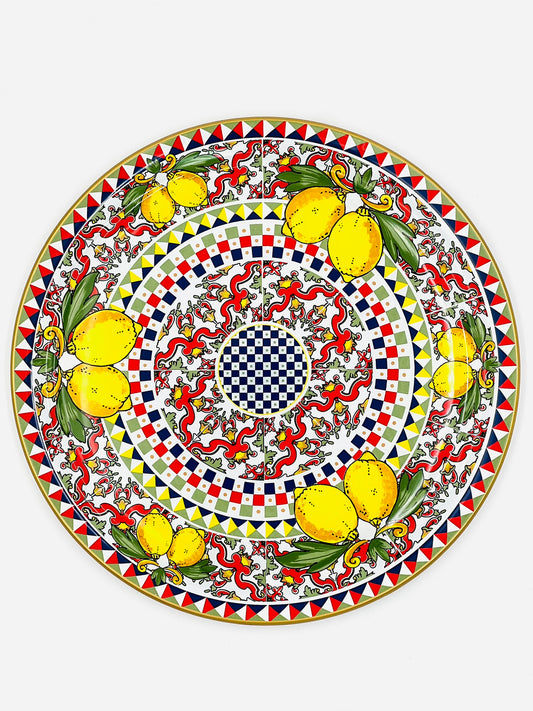 Citrus Grove Charger Plate