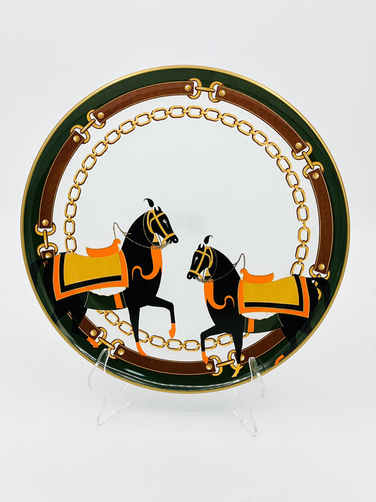 Equestrian Elegance Accent Plate