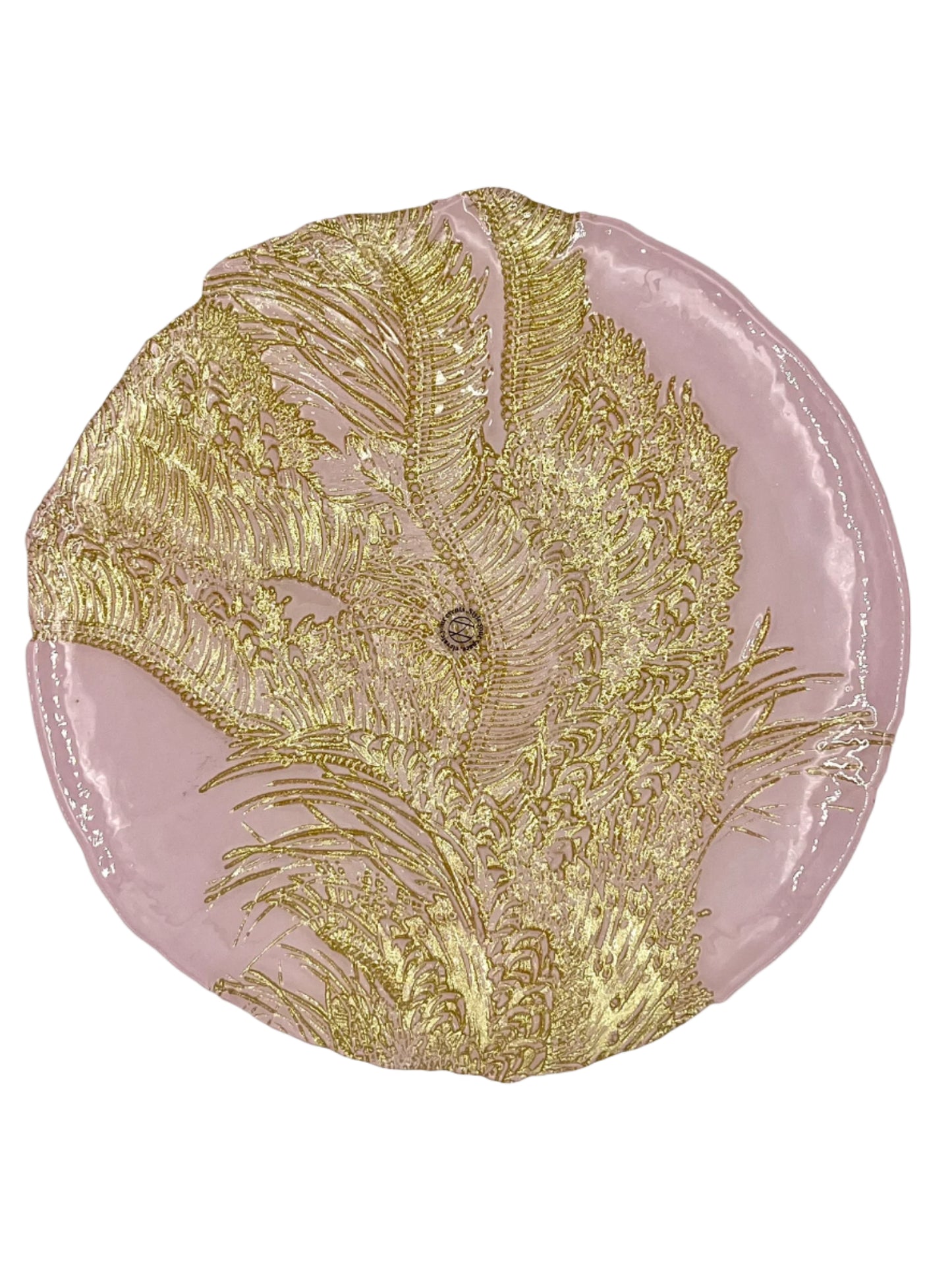 Gold Texture Plate