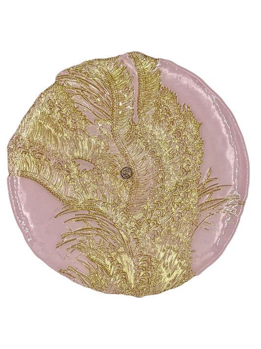 Gold Texture Plate