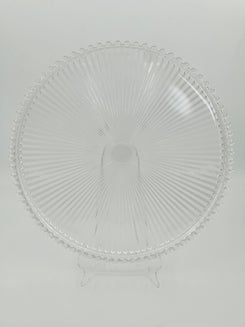Radiant Elegance: Decorative Glass Plate