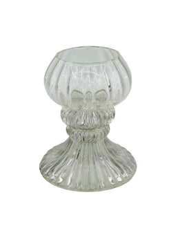 Reflective Elegance: Pedestal Vase