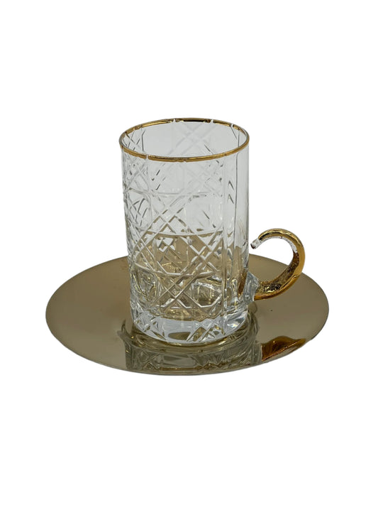 Crystal Elegance: Tea Set