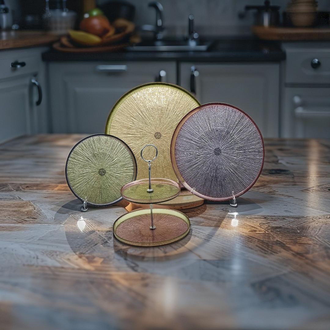 Gold Plate Set