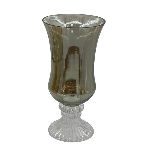 Crystal Clarity: Elegant Pedestal Bowl "Large"